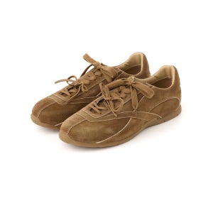 [디앤에스알] 로우컷 스웨이드 스니커즈 브라운