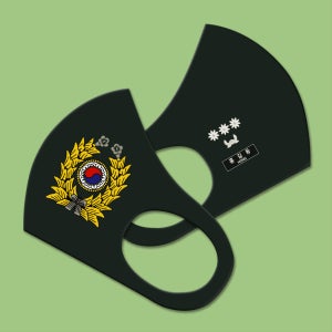 와우박스 주문제작 육군 정복 3D 입체 패션 마스크, 와우박스
