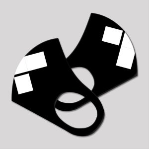 와우박스 주문제작 채팅금지 3D 입체 패션마스크, 와우박스