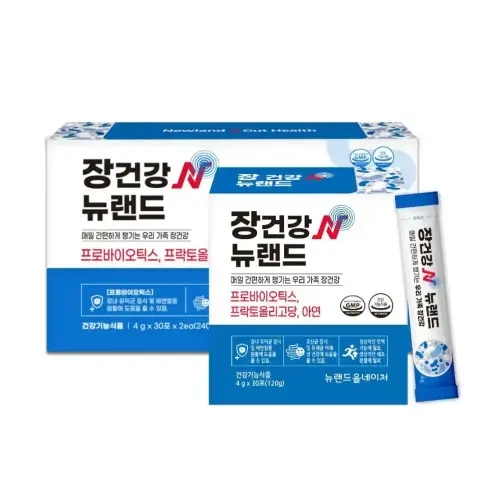 <b>뉴랜드올네이처</b> 장건강N <b>뉴랜드</b> 온가족 장건강 유산균 배변활동원활 면역기능 유익균증식