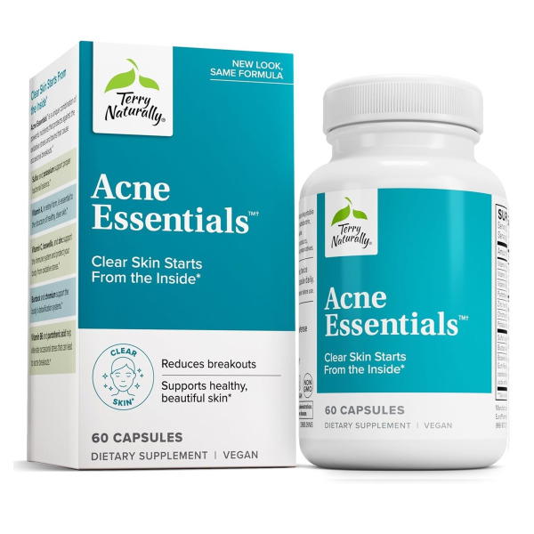 <b>테리내추럴리</b> <b>테리내추럴리</b> Acne 에센셜 60 캡슐 유통기한 보장