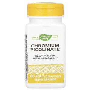 Nature s Way (네이처스 웨이)  크로뮴 피콜리네이트 200mcg 캡슐 100정