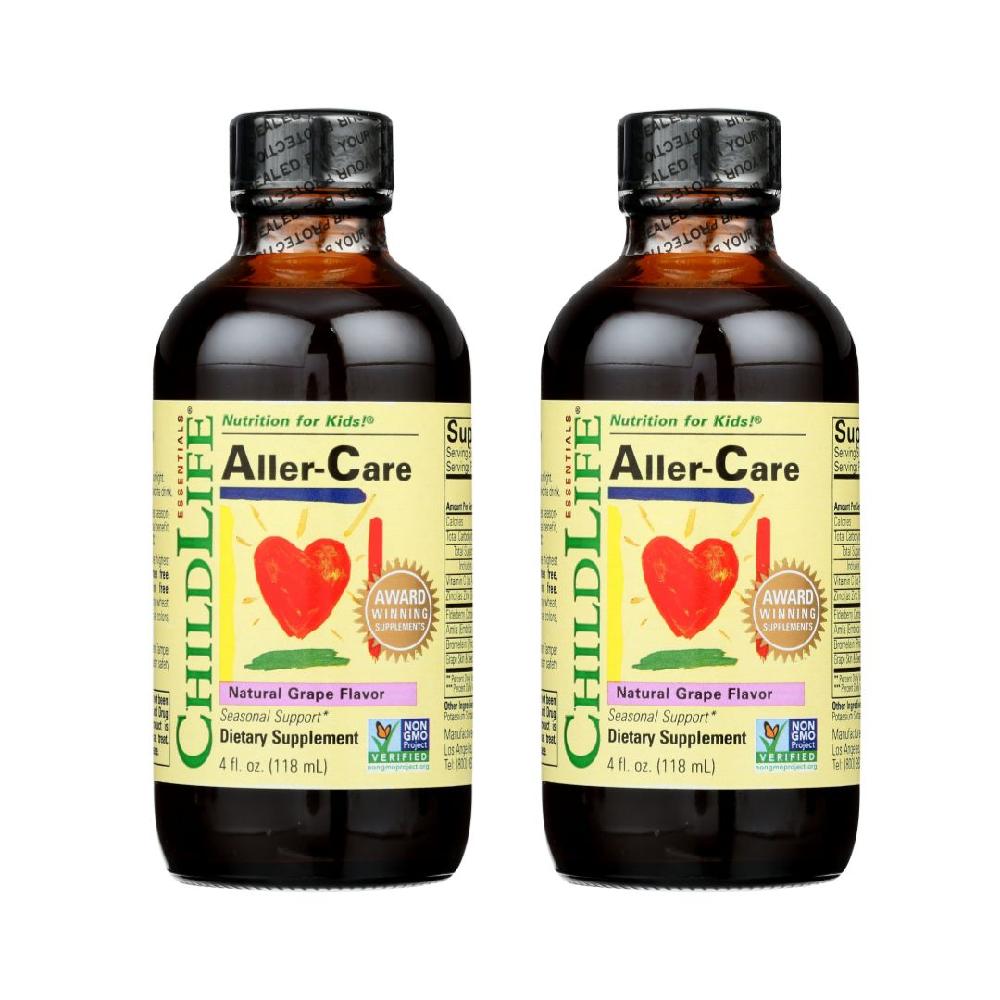 차일드라이프 차일드라이프 <b>알러</b><b>케어</b> 네추럴 브로멜라인 비타민C 포도맛 118ml 2개