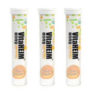 <b>누트릴로</b> 비타하임 독일 발포<b>비타민</b> 20정/ 아연+<b>비타민C</b> x 3통