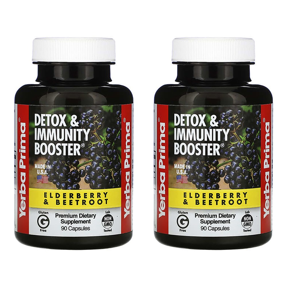 예르바 프리마 Detox Immunity Booster 90캡슐 x 2개