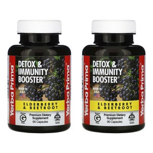 예르바 프리마 Detox Immunity Booster 90캡슐 x 2개