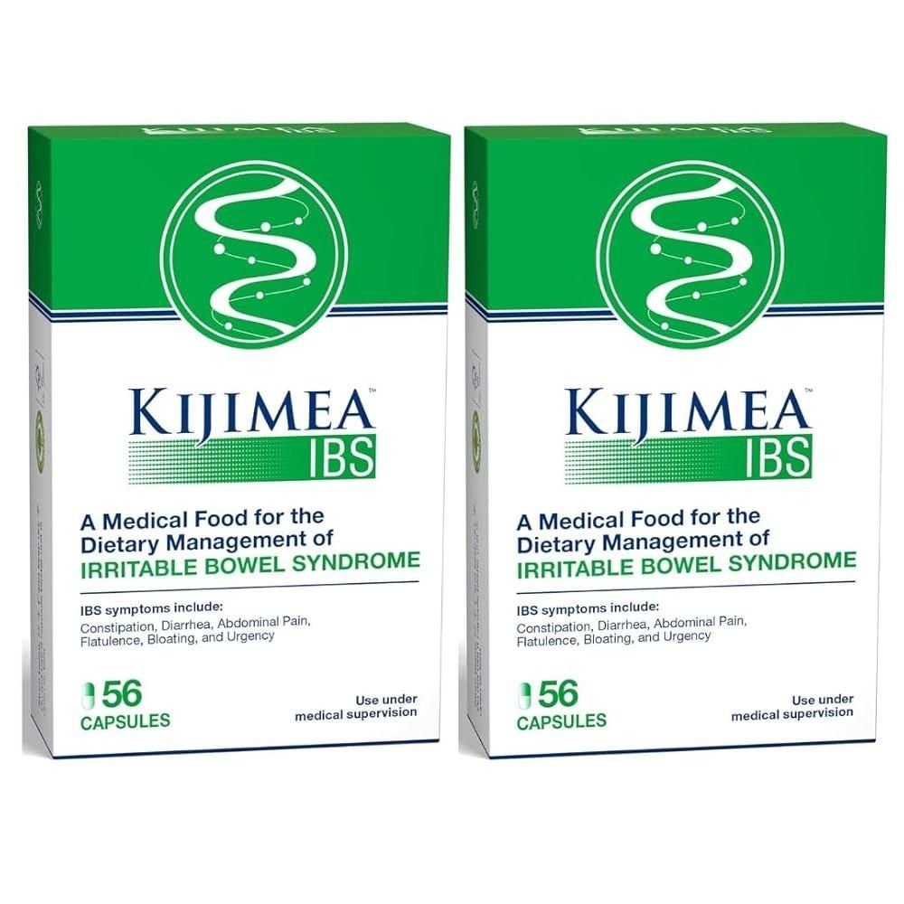 KIJIMEA IBS, <b>과민성 대장 증후군</b>의 식이 관리를 위한 의료 식품 56개 2팩 (112캡슐)
