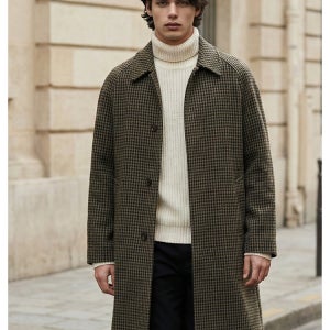 [지오지아] 남녀공용 세미오버 발마칸 코트 (ABD4CG3101)