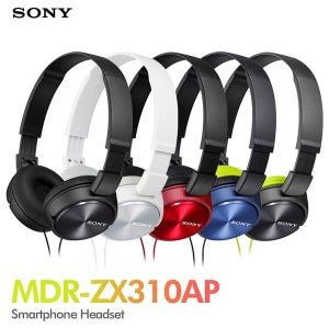 [소니공식스토어] SONY MDR-ZX310AP 스마트폰 유선 헤드폰 헤드셋