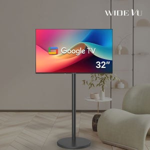 [와이드뷰티비] 와이드무빙뷰 블랙에디션 삼탠바이미[V1/V2] 셋트 32인치 HD TV 구글 스마트 티비 중소바이미