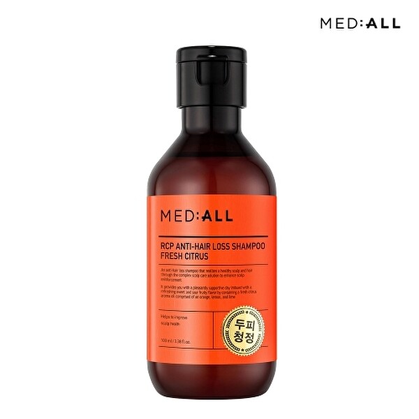 메디올 메디올 메디올 두피 청정 <b>탈모</b> 비듬 완화 약산성 샴푸 100ml 시트러스