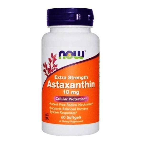 나우푸드 고함량 <b>아스타잔틴 10mg</b> 60캡슐 (2개월분)