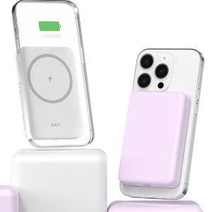 [🎁링 스티커] 스카이 필 맥세이프 무선 보조배터리 5000mAh+링 스티커 M05