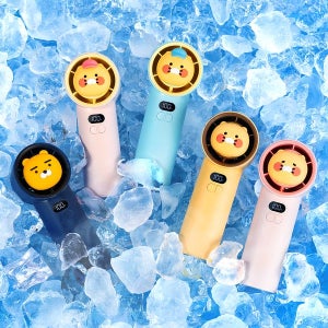 카카오프렌즈 Z터보 휴대용 핸디 선풍기(베이직/볼캡형)