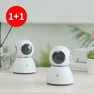 [1+1] 헤이홈 스마트 홈카메라 Pro플러스 300만 화소 홈캠 베이비캠 펫캠 홈 CCTV_GQS25070007