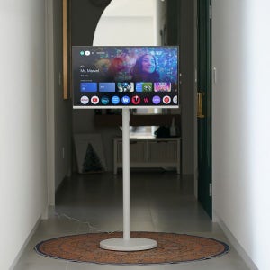 [와이드뷰티비] 와이드무빙뷰 화이트에디션 삼탠바이미[V1/V2] 셋트 32인치 HD TV 구글 스마트 티비 중소바이미