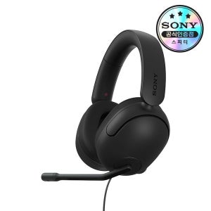 [소니공식스토어스피티] [소니공식스토어] SONY INZONE H3 유선 게이밍 헤드셋 MDR-G300/BZ E 블랙