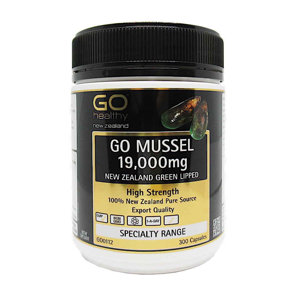 <b>고헬씨</b> 뉴질랜드 고 머슬 초록입홍합 19000mg x 300캡슐, 1개