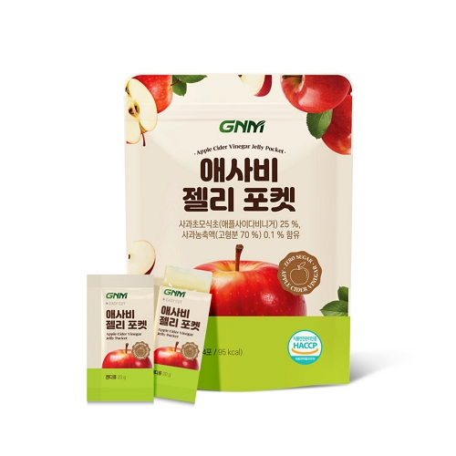 GNM자연의품격 <b>애사비</b> 젤리 포켓 20g x 14포, 1개