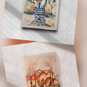 작품 1  위 작품명: 햇살 아래의 정원 집, 아트리안(ArtLian)