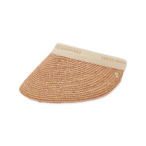 헬렌카민스키 여성 비앙카 바이저 HAT50265 Nougat Natural Logo
