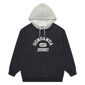 에꼴리에 남아용 배색 후드 유니 레터링 후드티 25C0701 NY 모다아울렛 진주점