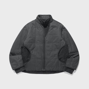 [나이스고스트클럽] COTTON WASHED QUILTING JACKET_CHARCOAL(NG2FWUB900A)