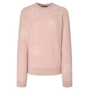 [질스튜어트 뉴욕 여성] 질스튜어트 자수 나일론혼방 니트 JSSW5D400P4