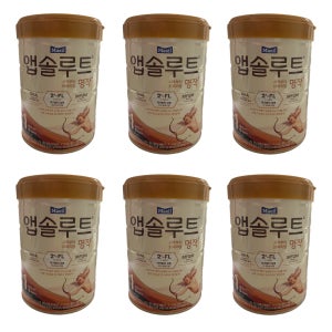 앱솔루트 명작 2FL 분유 1단계 800g 6캔