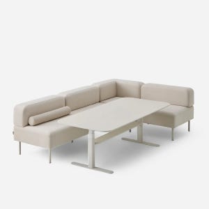 리브업 모션 리빙다이닝 6인 라운지세트(180벤치, 90벤치, 코너벤치 포함)