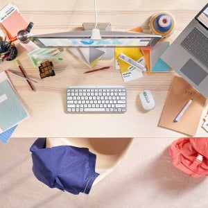 [로지텍공식판매점] 로지텍코리아 MX KEYS MINI 무선 블루투스 키보드 [페일그레이]