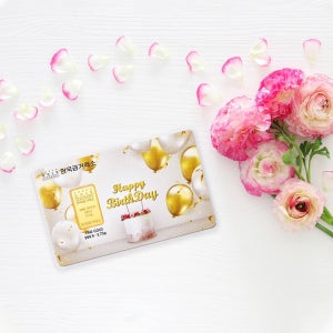 한국금거래소 한국금거래소 생일축하해 골드바 3.75g