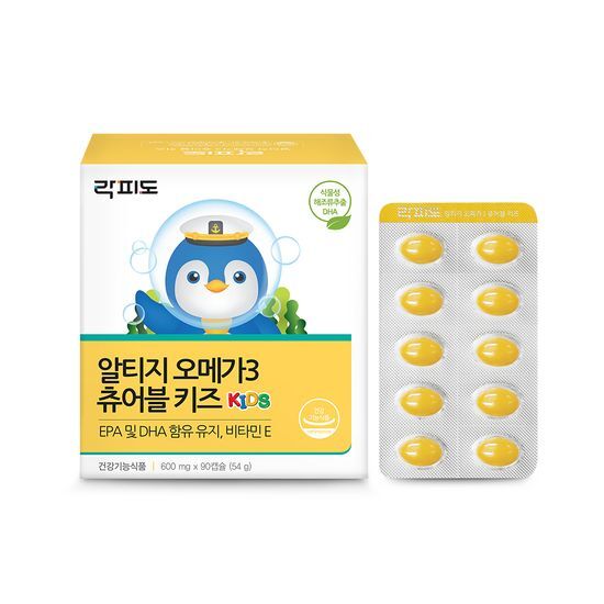 락피도 오메가3 츄어블 키즈
