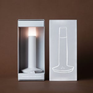 [모바일아일랜드] Lighthouse 라이트하우스 유,무선 충전 조명 포터블 램프 - 화이트