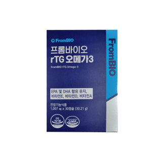 <b>프롬바이오</b> <b>프롬바이오</b> 알티지 <b>오메가3</b> 1007mg x 30캡슐