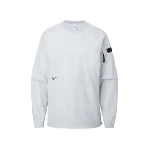 [롯데백화점] 미즈노 남여공용 기모 우븐 맨투맨 32YC462104 LE1220259018