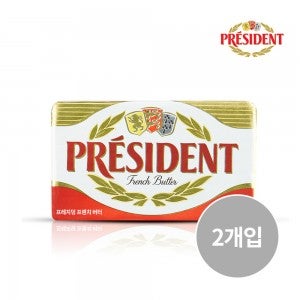 프레지덩 무가염버터 400g(냉동) X 2개