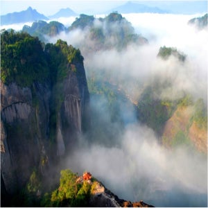 중국 무이산 삼청산 하문 패키지 10대명산 대홍포풍경구 전세기직항