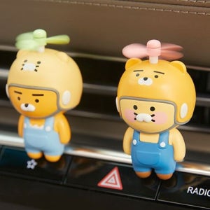 대쉬크랩 [카카오프렌즈] 날아라 고고싱 춘식이 차량용방향제 송풍구형