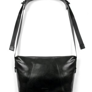 [도프제이슨] 카우하이드 스몰 크로스백 DJCOCMB006BLK