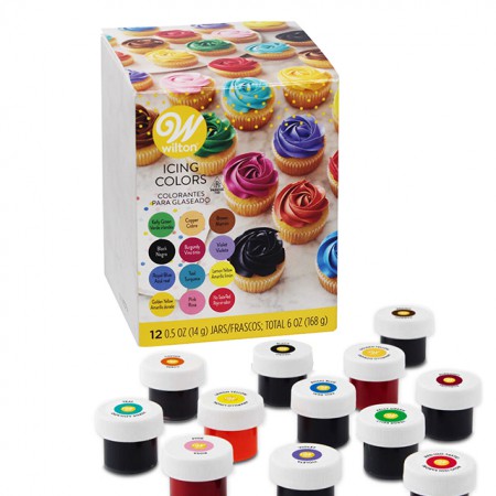 윌튼 아이싱 컬러 세트