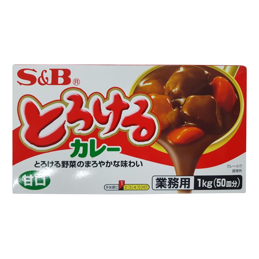 에스앤비 토로케루 카레 순한맛 성분 분석