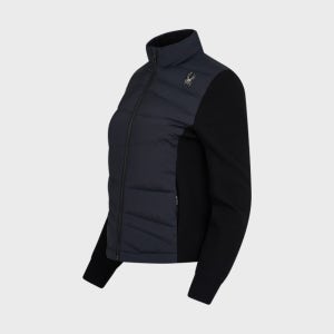 [스파이더] [스파이더] 여성 하이브리드 경량 다운 자켓 SPKWCNDJ251WBLK