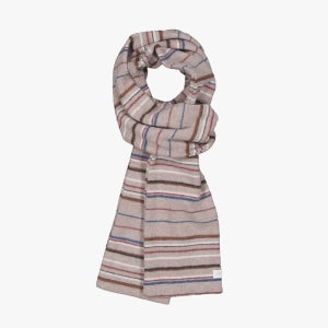 [키마우라] Multi Stripe Muffler (Beige)