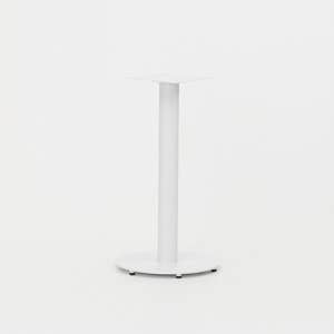 원형 평판다리 400Ø 화이트 인테리어 카페 업소용 EC