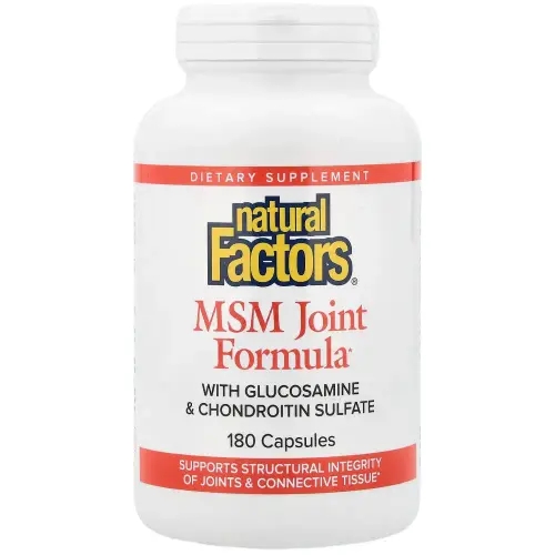 내츄럴팩터스 <b>MSM 조인트 포뮬러</b> 180정