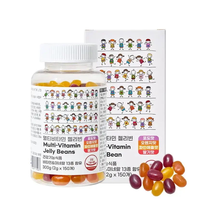 [<b>제너럴라이프</b>]츄어블 멀티비타민 젤리빈 150구미