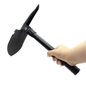 코텍 야전삽 캠핑삽 막삽 텃밭 곡괭이 접이식 30CM