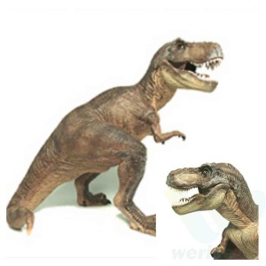 위라이즈 <b>티라노</b>사우루스 렉스 장난감 캐릭터미니어처 고퀄리티피규어 피큐어 조립모형 실물피규어 리얼피