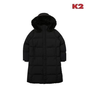 [롯데백화점] K2 여성 겨울 패딩 롱다운 루즈핏 블루폭스퍼 구스다운 KWW23530 LE1220334048